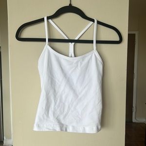 Lululemon cropped Power Y tank size 6
